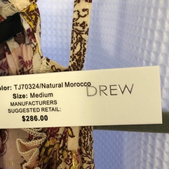 ANTHROPOLOGIE DREW Natural Morocco Maxi dress - Picture 7 of 7